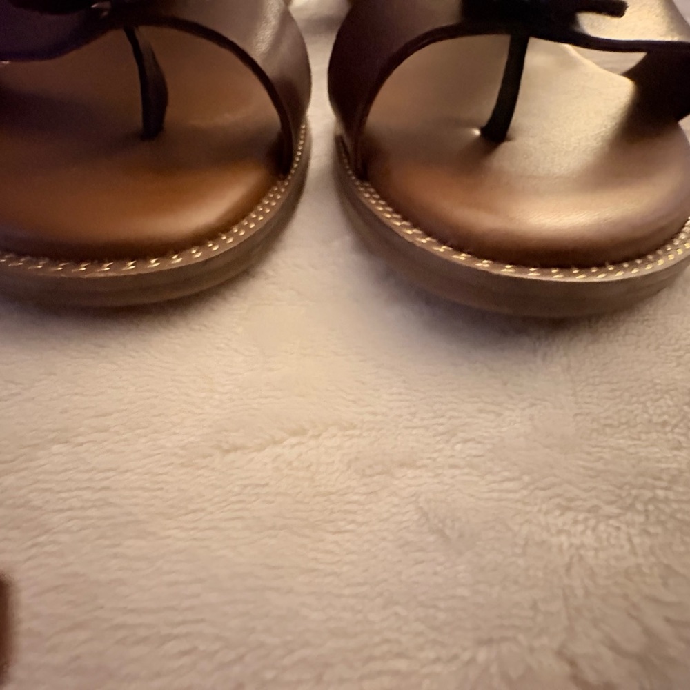 Brown Franco Sarto Leather Sandals🌻 - Picture 3 of 8